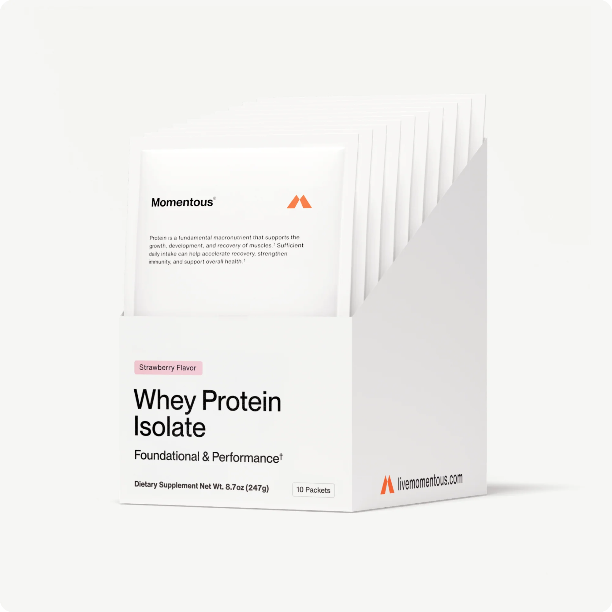 Whey Protein Isolate 10-Travel Packs - Image 3